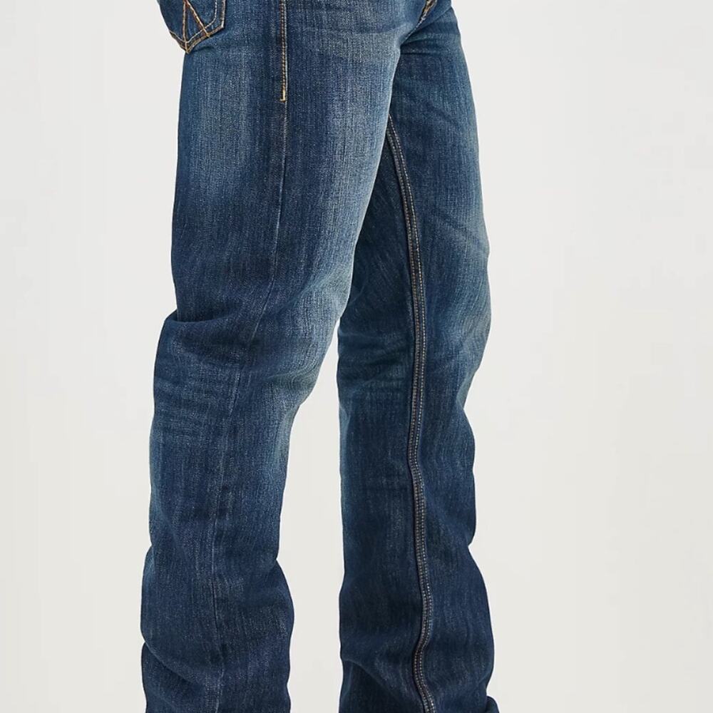 Men's Wrangler 20X No. 42 Vintage Bootcut Jeans, Size 34/38 - Picture 3 of 11